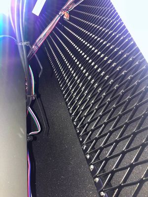 Grating Architectural Expanding Wire Mesh Panels Customized 20m Length