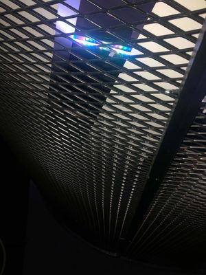 Grating Architectural Expanding Wire Mesh Panels Customized 20m Length